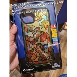 (瘋狂) 香港迪士尼樂園限定 奇奇蒂蒂 造型圖案iphone 15 pro/pro max/plus 手機殼 (BP0020)